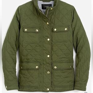 J.Crew Quilted downtown field jacket